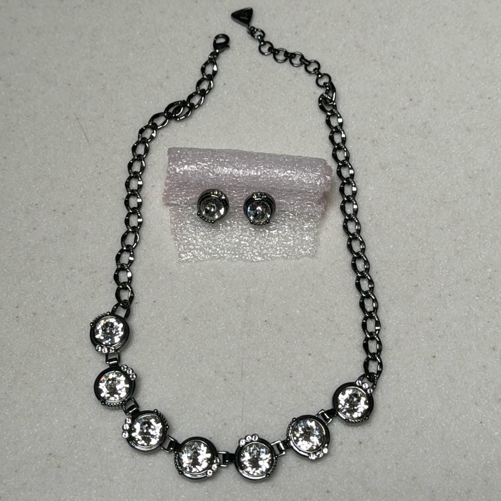 Silpada Glamour Necklace With Matching Earrings. Excellent Condition. - Picture 3 of 10